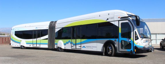 CCW has Begun Deliveries of Buses to Foothill Transit for Rehab and Repaint Project