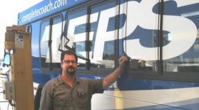 CLEAN BUSES: Riverside company wins clean air award