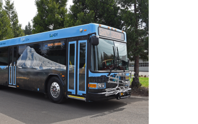 CCW Completes Sandy Area Metro Bus Remanufacture Purchased Through the Oregon Statewide Contract