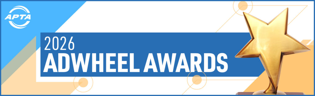 Complete Coach Works Wins APTA Ad Wheel Award for 50-50 Bus Comprehensive Campaign